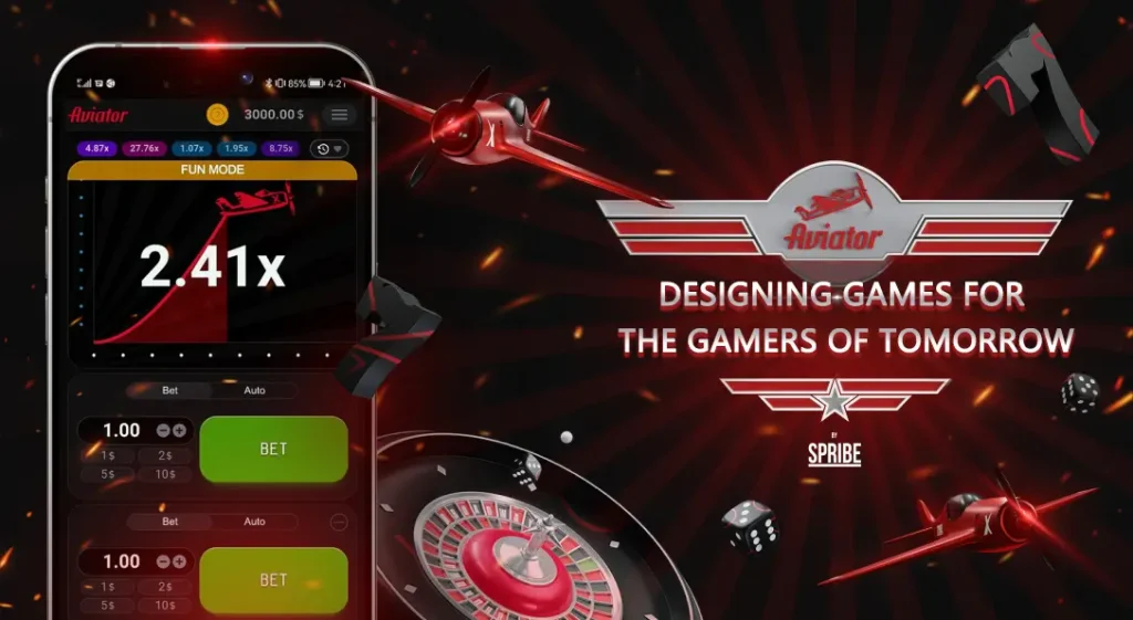 aviator game crash visual